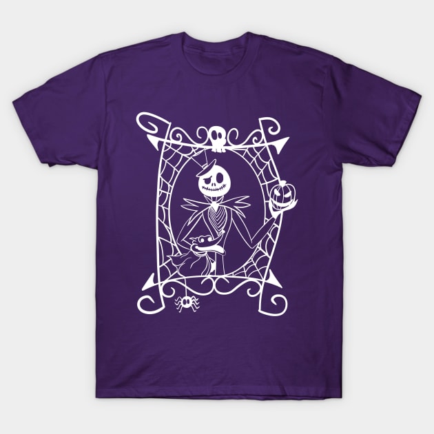 Kid's Jack Skellington halloween T-Shirt by The Creative Palette